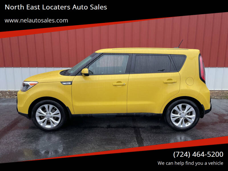 2016 Kia Soul for sale at North East Locaters Auto Sales in Indiana PA