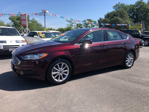 2017 Ford Fusion for sale at C J Auto Sales in Riverbank CA