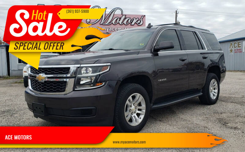 2015 Chevrolet Tahoe for sale at ACE MOTORS in Corpus Christi TX
