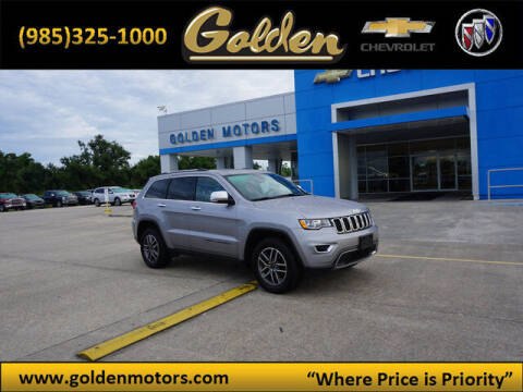 2020 Jeep Grand Cherokee for sale at GOLDEN MOTORS in Cut Off LA