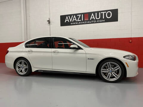 2014 BMW 5 Series for sale at AVAZI AUTO GROUP LLC in Gaithersburg MD