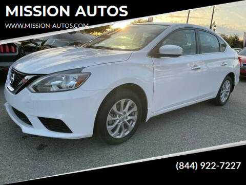 2019 Nissan Sentra for sale at MISSION AUTOS in Hayward CA