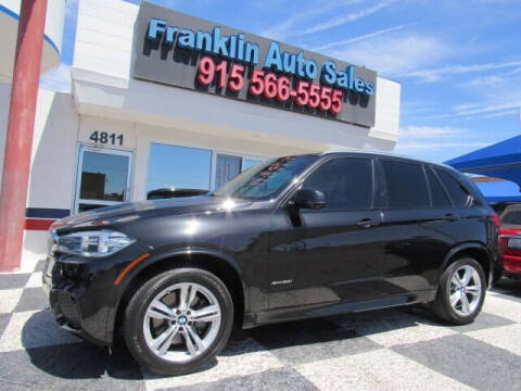 2016 BMW X5 for sale at Franklin Auto Sales in El Paso TX