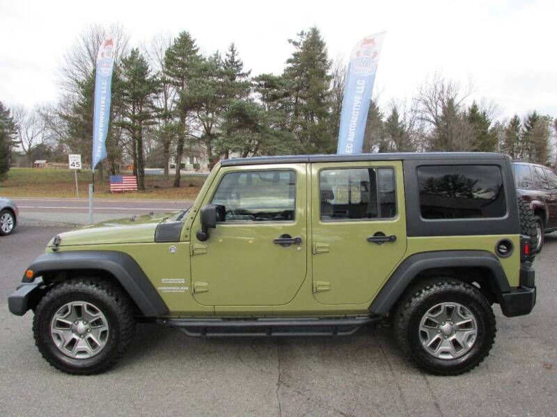2013 Jeep Wrangler Unlimited for sale at GEG Automotive in Gilbertsville PA