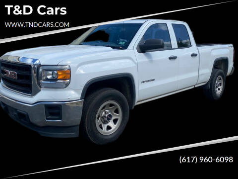 2015 GMC Sierra 1500 for sale at T&D Cars in Holbrook MA