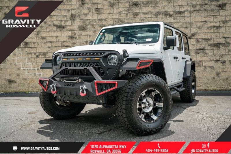 2019 Jeep Wrangler Unlimited for sale at Gravity Autos Roswell in Roswell GA