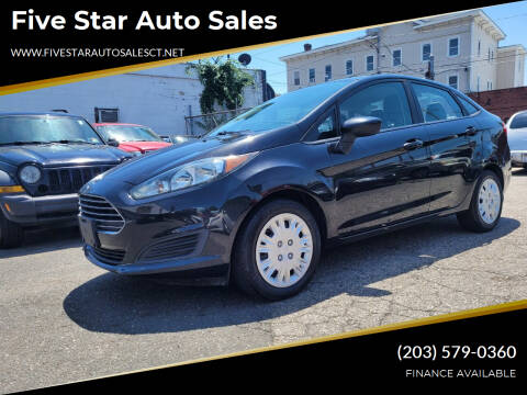 2014 Ford Fiesta for sale at Five Star Auto Sales in Bridgeport CT