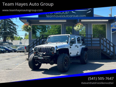 2010 Jeep Wrangler Unlimited for sale at Team Hayes Auto Group in Eugene OR