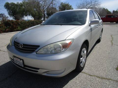2002 Toyota Camry for sale at PRESTIGE AUTO SALES GROUP INC in Stevenson Ranch CA