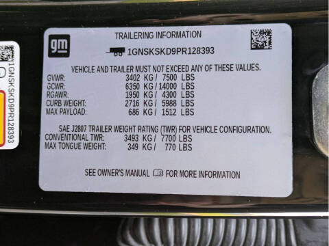 2023 Chevrolet Tahoe Premier