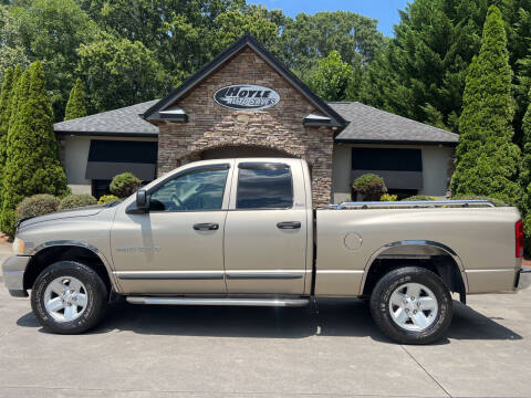 2002 Dodge Ram 1500 for sale at Hoyle Auto Sales in Taylorsville NC
