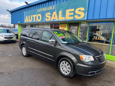 2012 Chrysler Town and Country for sale at Affordable Auto Sales of Michigan in Pontiac MI