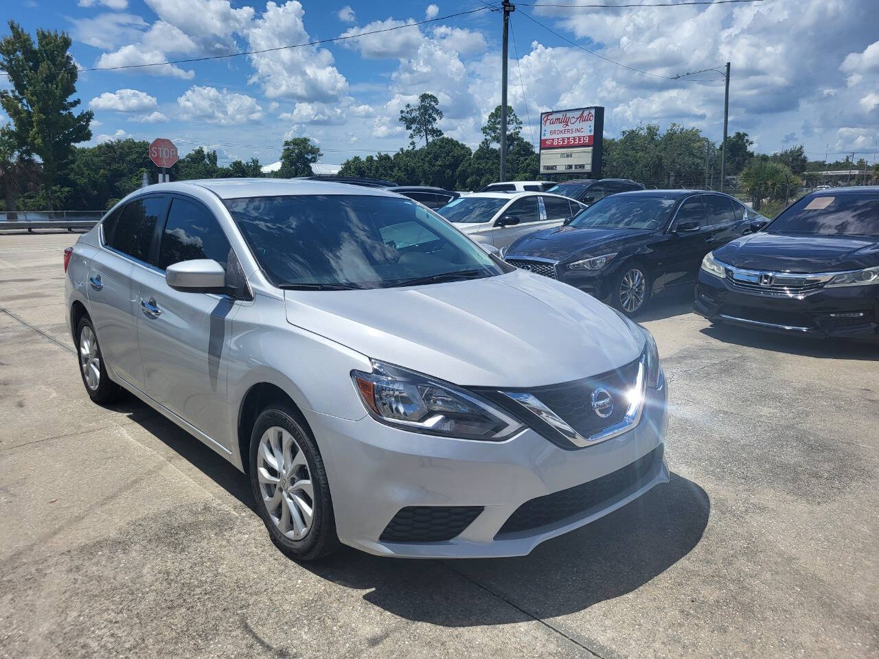 2019 Nissan Sentra for sale at FAMILY AUTO BROKERS in Longwood, FL