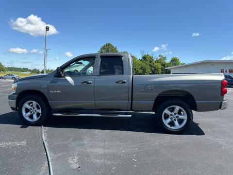 2008 Dodge Ram 1500 for sale at B & W Auto in Campbellsville KY