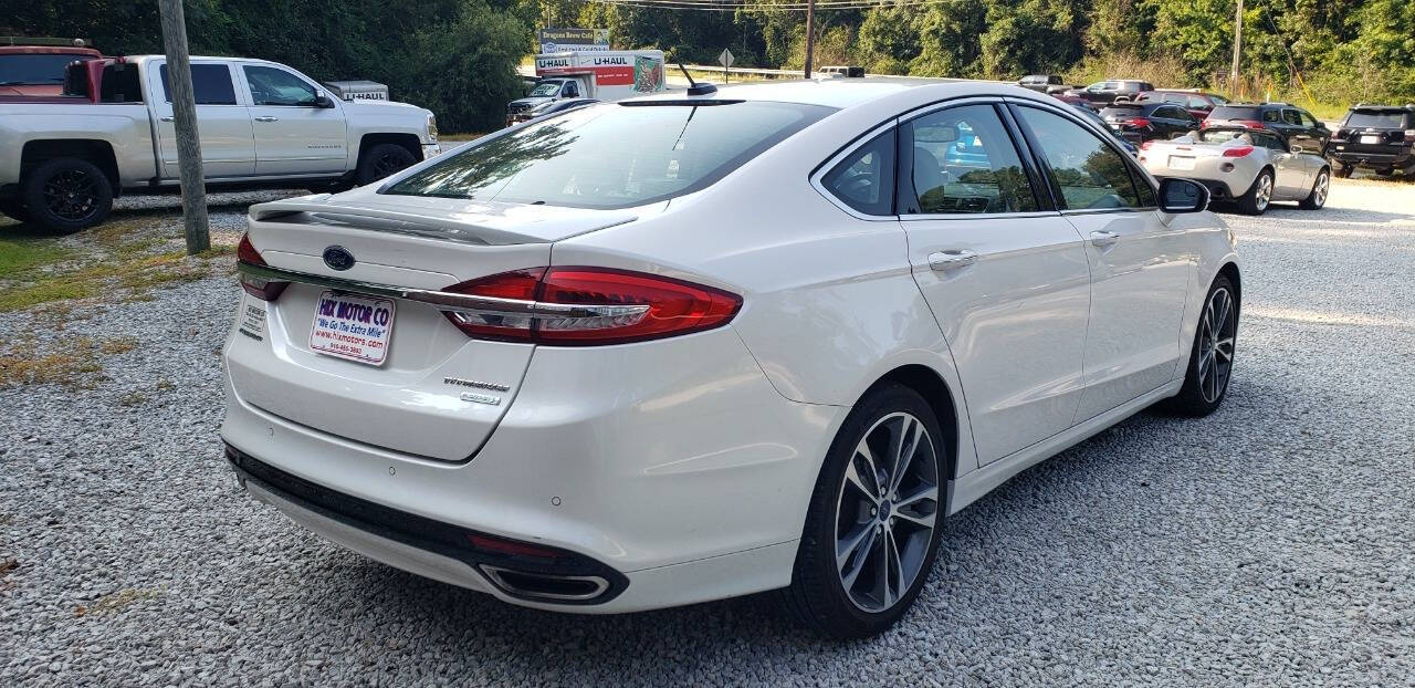 2018 Ford Fusion for sale at Hix Motor Co in Jacksonville, NC