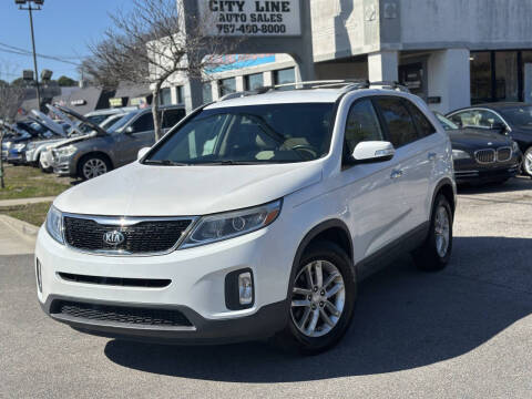2015 Kia Sorento for sale at City Line Auto Sales in Norfolk VA