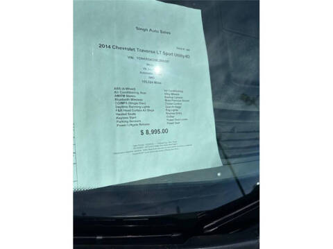 2014 Chevrolet Traverse LT