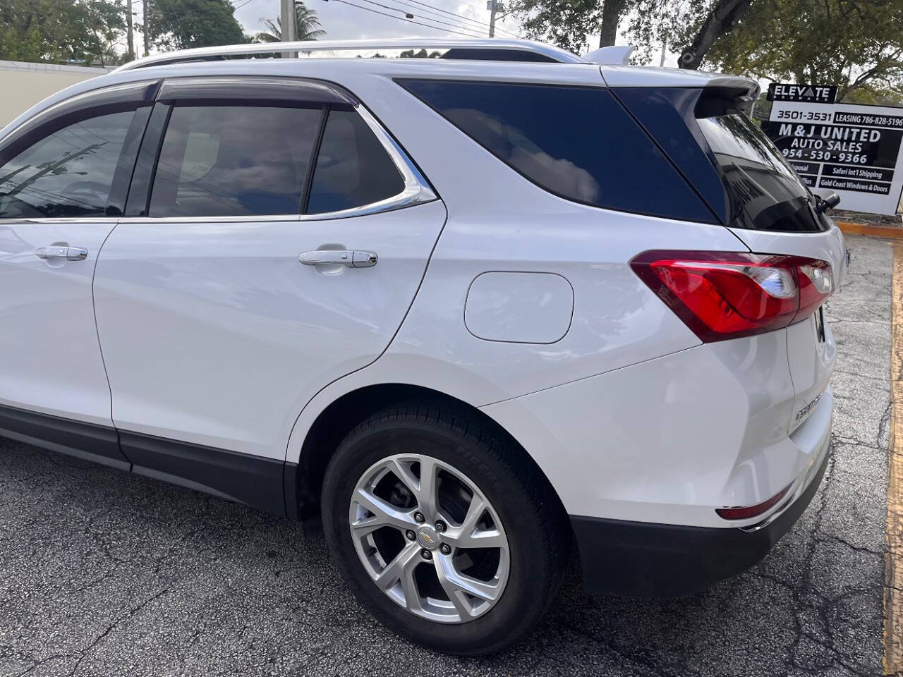 2019 Chevrolet Equinox for sale at M & J UNITED AUTO SALES in LAUDERDALE LAKES, FL