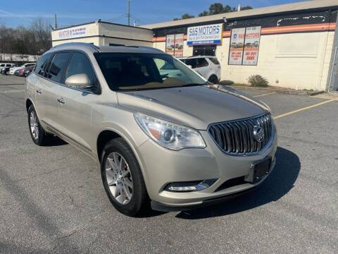 2014 Buick Enclave for sale at S & S Motors in Marietta GA