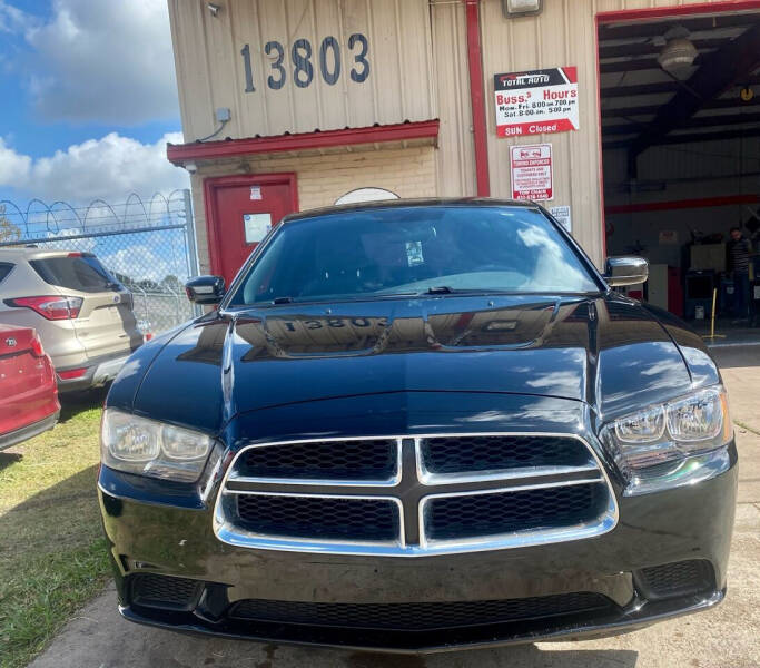 2012 Dodge Charger for sale at Total Auto Services in Houston TX