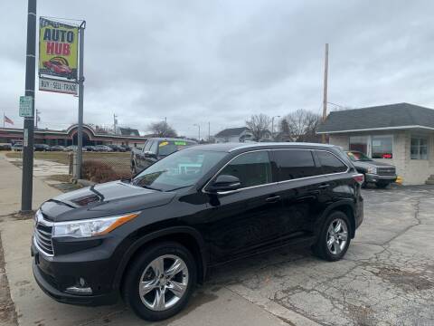 2015 Toyota Highlander for sale at Auto Hub in Greenfield WI