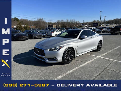 2018 Infiniti Q60 for sale at Impex Auto Sales in Greensboro NC