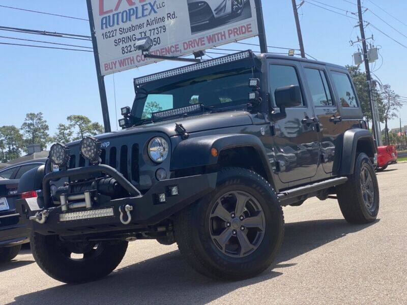 2017 Jeep Wrangler Unlimited for sale at Extreme Autoplex LLC in Spring TX