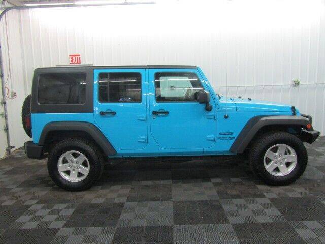 2018 Jeep Wrangler JK Unlimited for sale at Michigan Credit Kings in South Haven MI