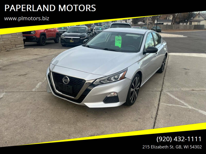 2019 Nissan Altima for sale at PAPERLAND MOTORS in Green Bay WI