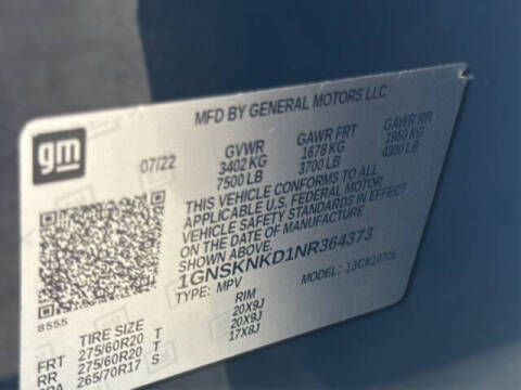 2022 Chevrolet Tahoe LT