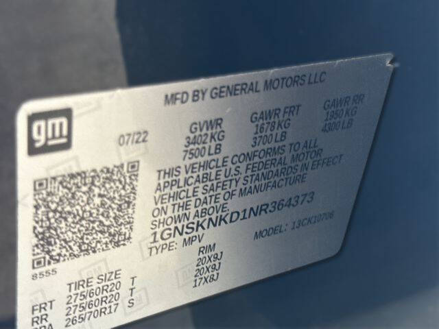 2022 Chevrolet Tahoe LT