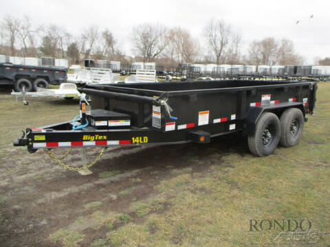 2024 Big Tex Dump 14LD-14BK for sale at Rondo Truck & Trailer in Sycamore IL