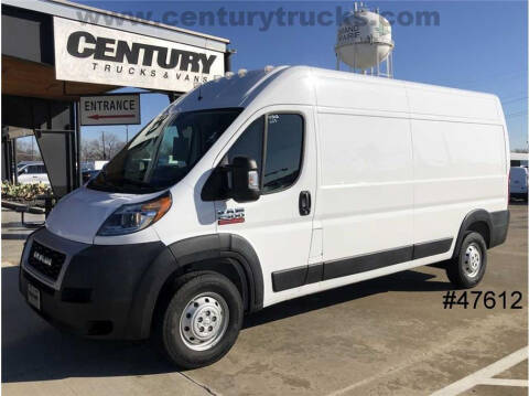 2021 RAM ProMaster for sale at CENTURY TRUCKS & VANS in Grand Prairie TX