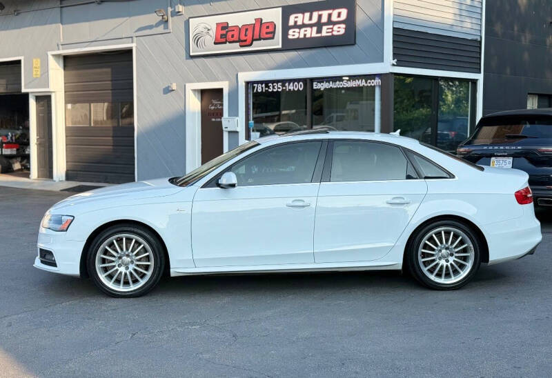 Used 2014 Audi A4 Premium with VIN WAUBFAFL6EN015639 for sale in Holbrook, MA