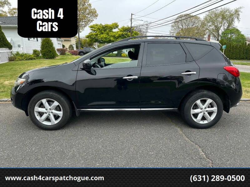 2009 Nissan Murano for sale at Cash 4 Cars in Patchogue NY