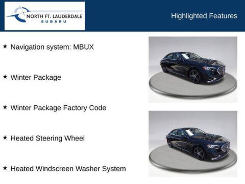 2025 Mercedes-Benz E-Class E 350