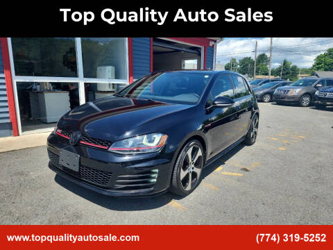 2017 Volkswagen Golf GTI for sale at Top Quality Auto Sales in Westport MA