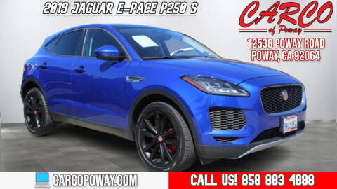 2019 Jaguar E-PACE for sale at CARCO SALES & FINANCE - CARCO OF POWAY in Poway CA