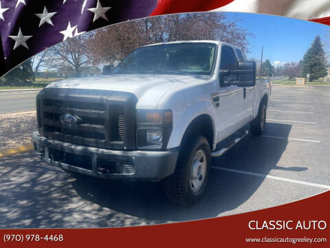 2009 Ford F-250 Super Duty for sale at Classic Auto in Greeley CO