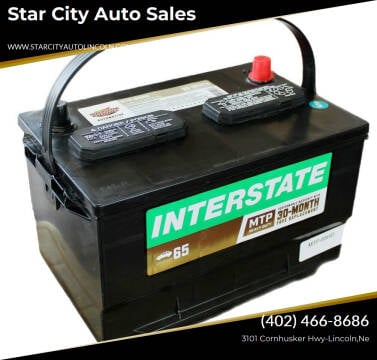  Interstate Battery MTP- 65HD for sale at Star City Auto Sales in Lincoln NE