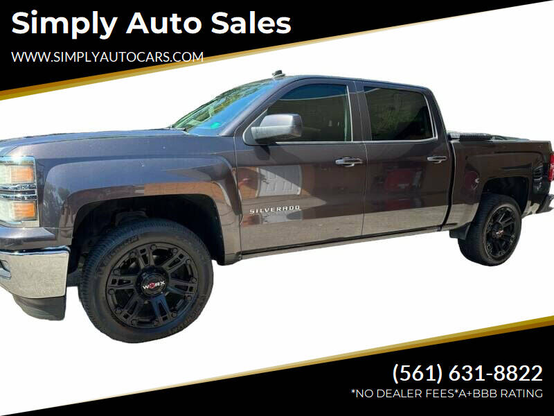 2014 Chevrolet Silverado 1500 for sale at Simply Auto Sales in Palm Beach Gardens FL