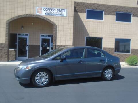 2010 Honda Civic for sale at COPPER STATE MOTORSPORTS in Phoenix AZ