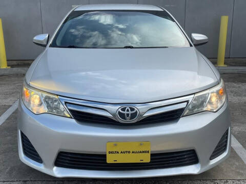 2012 Toyota Camry for sale at Auto Alliance in Houston TX