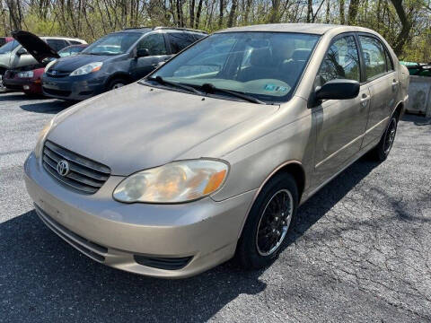 2004 Toyota Corolla for sale at LITITZ MOTORCAR INC. in Lititz PA