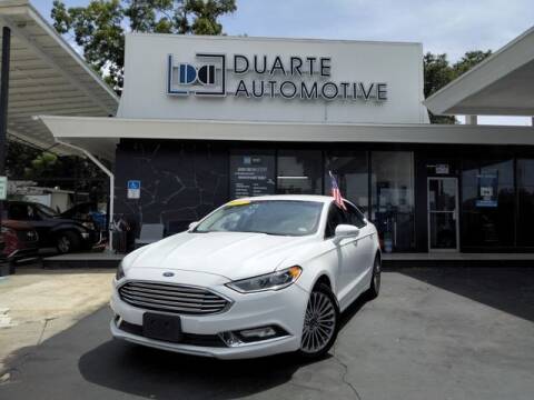 2017 Ford Fusion for sale at Duarte Automotive LLC in Jacksonville FL
