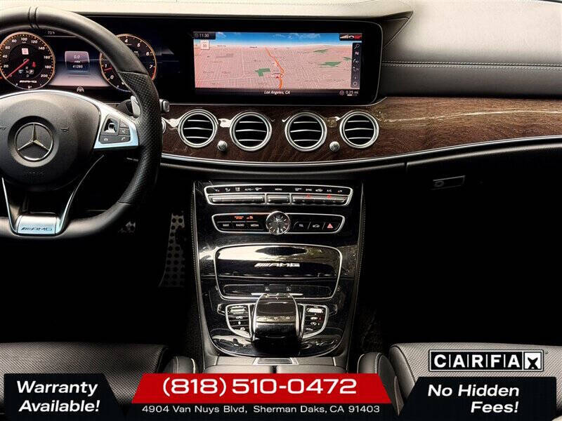 2018 Mercedes-Benz E-Class AMG E 63 S