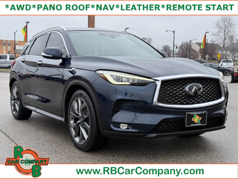 2020 Infiniti QX50 for sale at R & B Car Company in South Bend IN