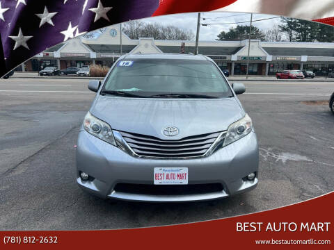 2016 Toyota Sienna for sale at Best Auto Mart in Weymouth MA