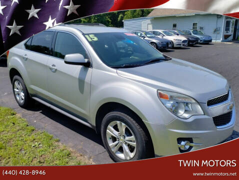 2015 Chevrolet Equinox for sale at TWIN MOTORS in Madison OH