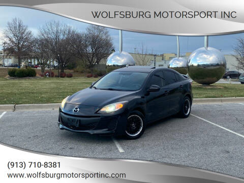 2012 Mazda MAZDA3 for sale at WOLFSBURG MOTORSPORT INC in Shawnee KS